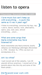 Mobile Screenshot of listen-to-opera.blogspot.com