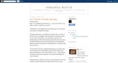 Desktop Screenshot of jomandawatch.blogspot.com