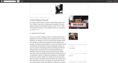 Desktop Screenshot of deleuzeemportugues.blogspot.com