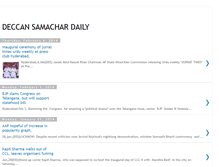 Tablet Screenshot of deccansamachardaily.blogspot.com
