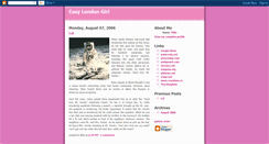 Desktop Screenshot of easylondongirl.blogspot.com