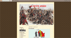 Desktop Screenshot of borislapetitearmee.blogspot.com