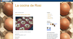 Desktop Screenshot of lacocinaderosi.blogspot.com
