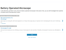 Tablet Screenshot of batteryoperatedmicroscope.blogspot.com