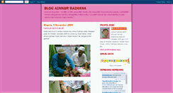 Desktop Screenshot of ainnurraihana.blogspot.com