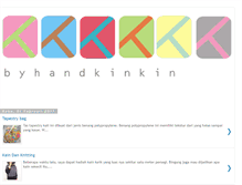 Tablet Screenshot of byhandkinkin.blogspot.com