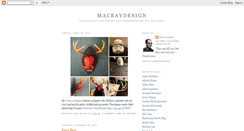 Desktop Screenshot of mackaydesign.blogspot.com