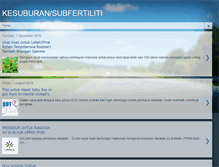 Tablet Screenshot of kesuburan-subfertility-iuiperak.blogspot.com