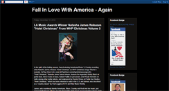Desktop Screenshot of fallinlovewithamericaagain.blogspot.com