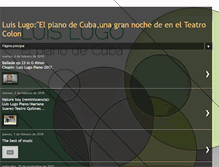 Tablet Screenshot of luislugoelpianodecuba.blogspot.com