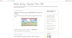 Desktop Screenshot of hellokittychecks.blogspot.com