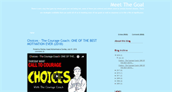 Desktop Screenshot of meetthegoal.blogspot.com