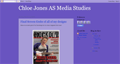 Desktop Screenshot of chloeasmedia.blogspot.com