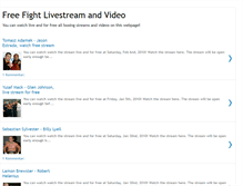 Tablet Screenshot of boxing-stream.blogspot.com