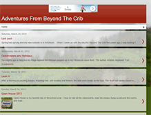 Tablet Screenshot of adventuresbeyondthecrib.blogspot.com