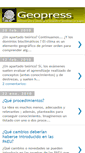 Mobile Screenshot of geopress-hablemosdegeografia.blogspot.com