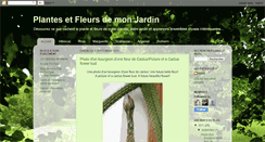 Desktop Screenshot of plante-et-fleur.blogspot.com