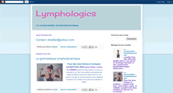 Desktop Screenshot of lymphologics.blogspot.com