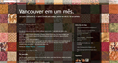 Desktop Screenshot of intercambiovancouverpormichelle.blogspot.com
