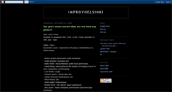 Desktop Screenshot of improvhelsinki.blogspot.com