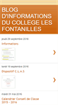 Mobile Screenshot of collegelesfontanilles.blogspot.com