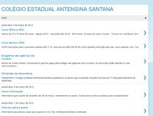 Tablet Screenshot of colegioantensina.blogspot.com