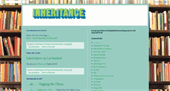 Desktop Screenshot of inheritanceshop.blogspot.com