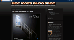 Desktop Screenshot of hot1000forever.blogspot.com