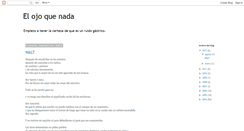 Desktop Screenshot of ojoquenada.blogspot.com