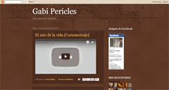 Desktop Screenshot of gabipericles.blogspot.com