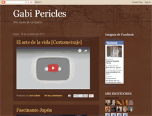 Tablet Screenshot of gabipericles.blogspot.com
