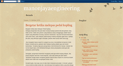 Desktop Screenshot of manonjayaengineering.blogspot.com