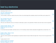 Tablet Screenshot of bestbuy-electronics.blogspot.com