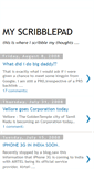 Mobile Screenshot of mau-scribblepad.blogspot.com