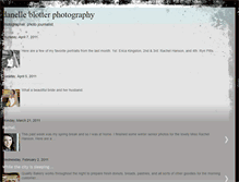 Tablet Screenshot of danelleblotterphoto.blogspot.com