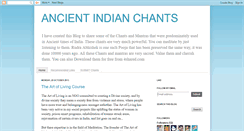 Desktop Screenshot of chantmantras.blogspot.com