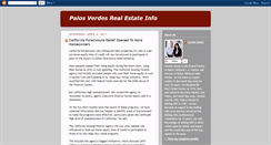 Desktop Screenshot of palosverdesrealestate.blogspot.com