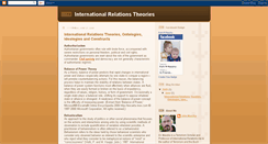Desktop Screenshot of internationalrelationstheories.blogspot.com