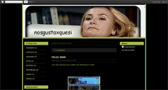 Desktop Screenshot of nosgustaxquesi.blogspot.com