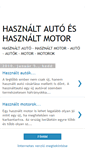 Mobile Screenshot of hasznaltautooldal.blogspot.com