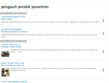 Tablet Screenshot of pengasuh-pondok-pesantren.blogspot.com