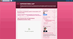 Desktop Screenshot of expohistoriauap.blogspot.com