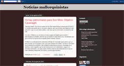 Desktop Screenshot of noticiasmallorquinistas.blogspot.com