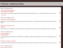 Tablet Screenshot of noticiasmallorquinistas.blogspot.com