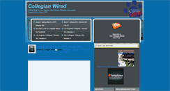 Desktop Screenshot of collegianwired.blogspot.com