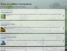 Tablet Screenshot of amillionconnections.blogspot.com