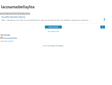 Tablet Screenshot of lacosamasbellayfea-espaike0101yahooes.blogspot.com