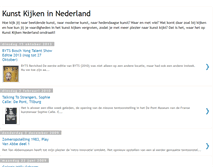 Tablet Screenshot of kunstkijkennederland.blogspot.com