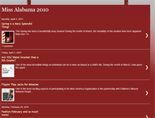 Tablet Screenshot of missalabama2010.blogspot.com