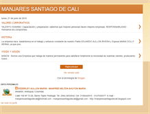 Tablet Screenshot of manjaressantiagodecali.blogspot.com